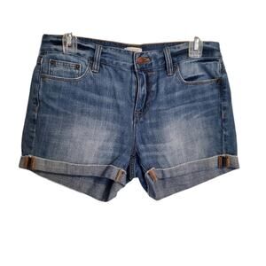 J CREW Women's light wash denim shorts size 26